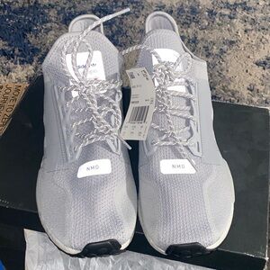Adidas Men's Light Gray NMD Sneakers